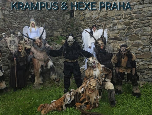 Hrad v Ledči se promění v peklo, šedesát Krampusáků postraší děti i dospělé